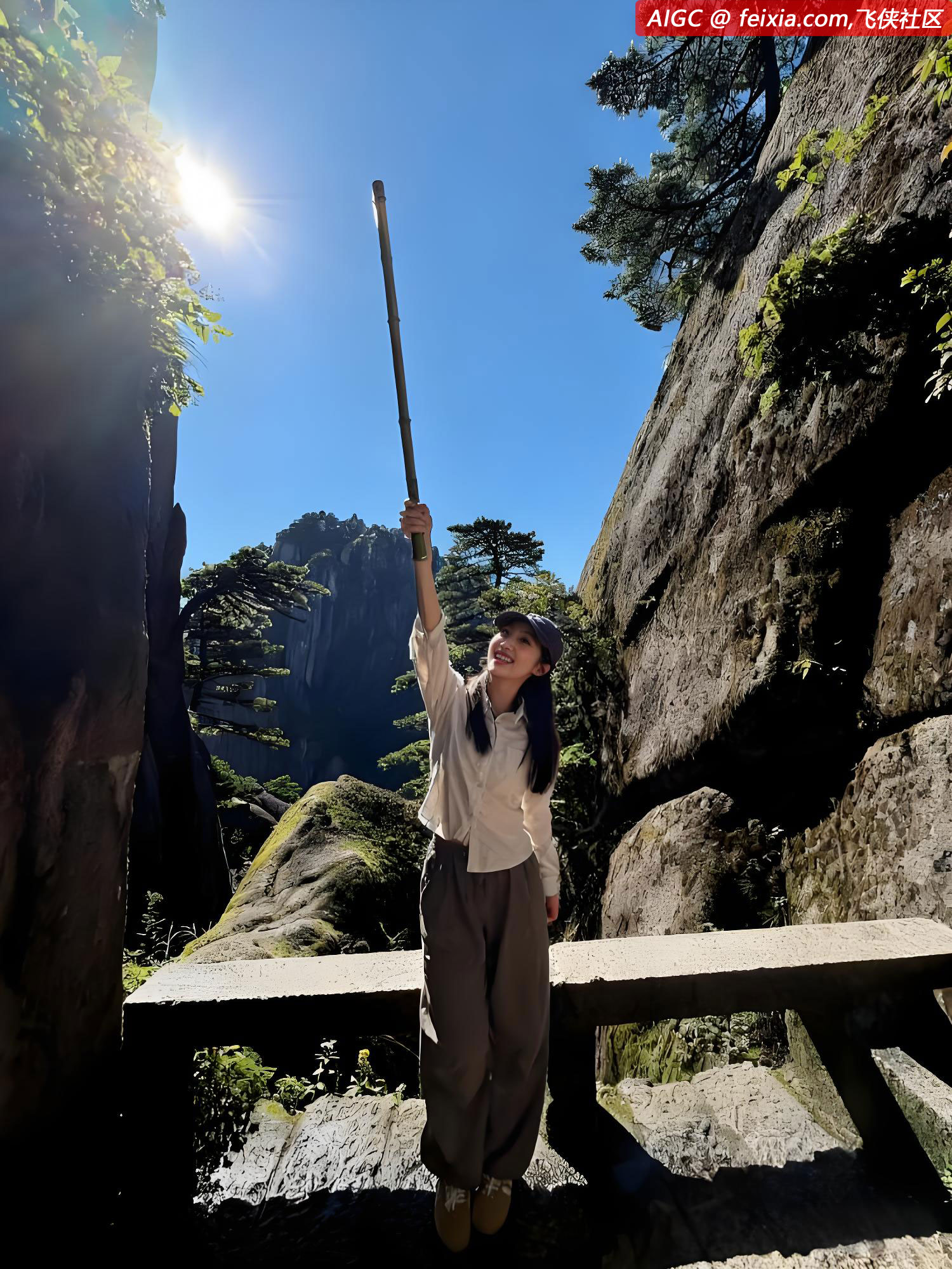 与靖哥哥再上黄山！