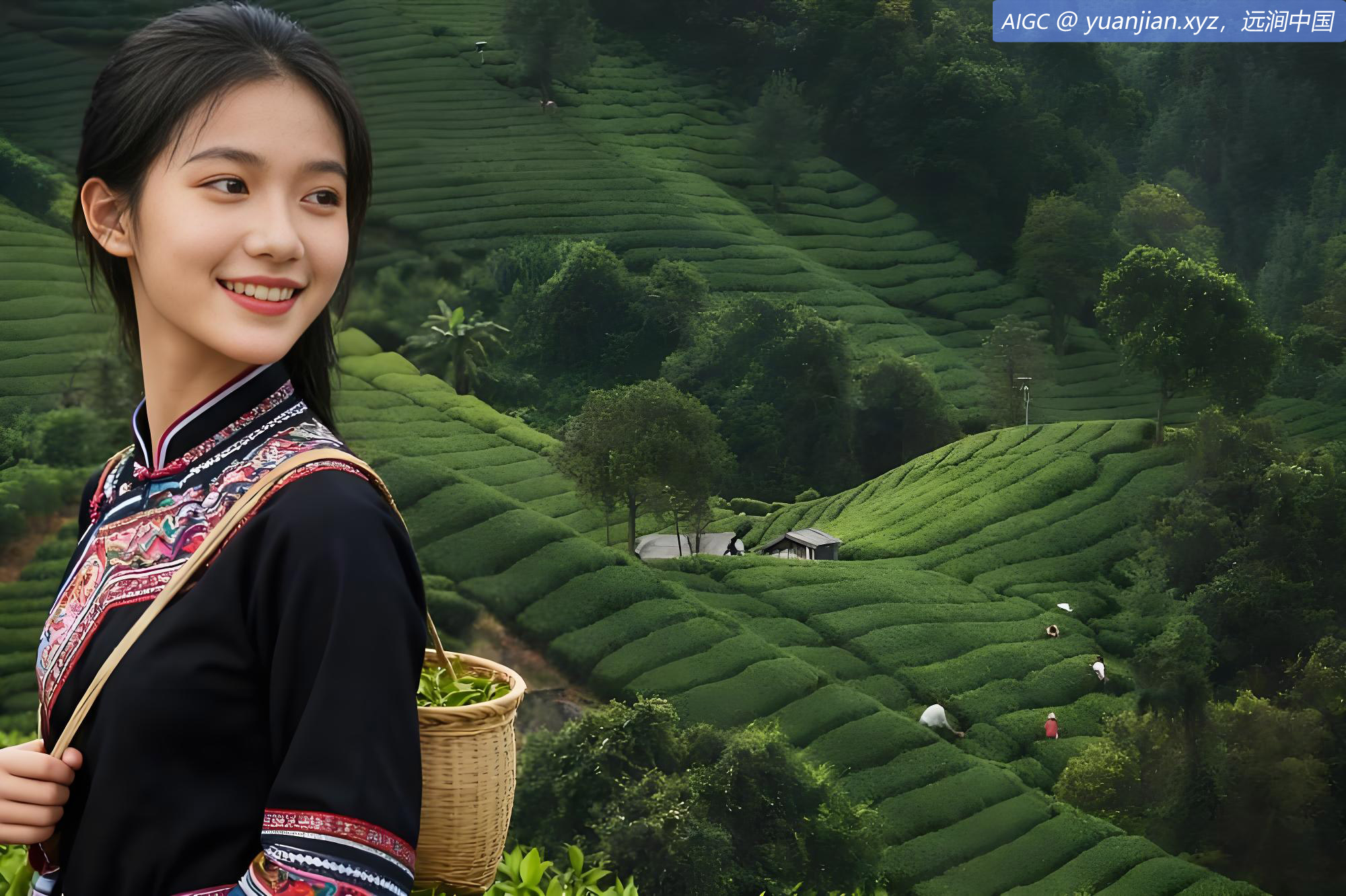 昭平县20多万亩茶园进入最后一批秋茶采摘期