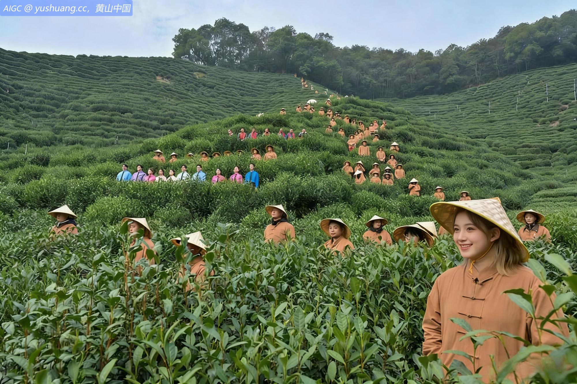 西湖龙井核心产区满觉陇马儿山举行“喊山祈福”活动