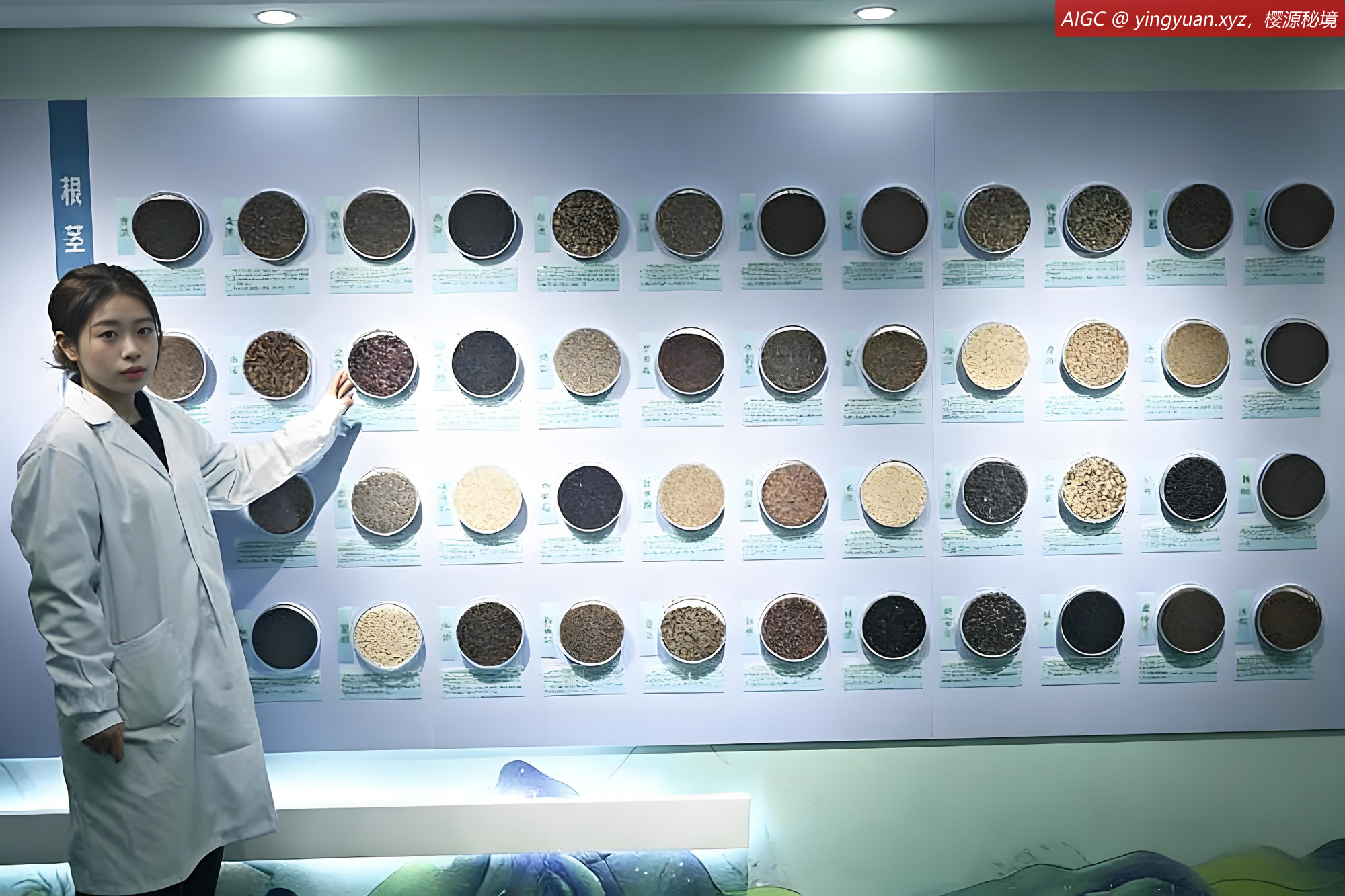 甘肃省定西市陇西县的国家药用植物种质资源库