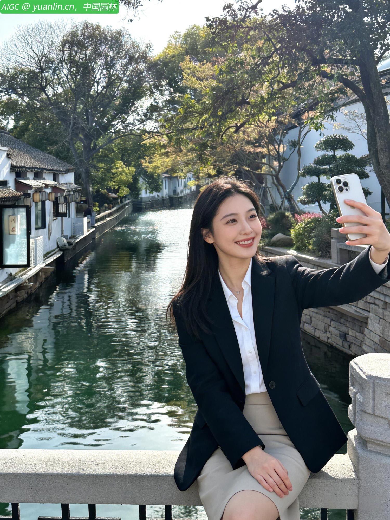 在耦园的青瓦白墙间，天赐庄校区的悠悠古韵里